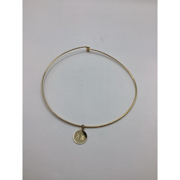 Milor 14k Gold Findings PLUS Genuine Leather w 925 ends Necklace Estate Find - Picture 8 of 10